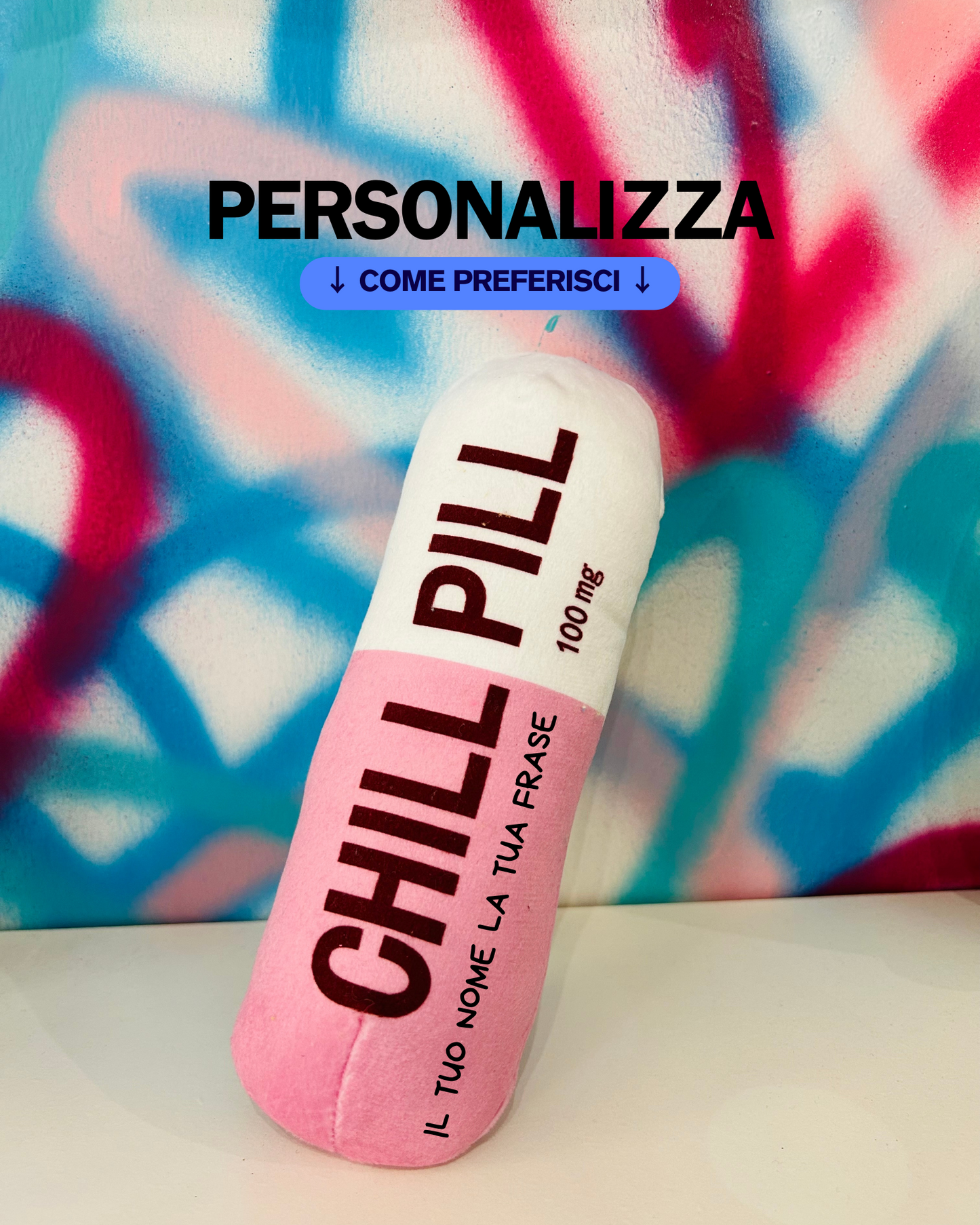 Peluche BBART- "Pillola del chill"