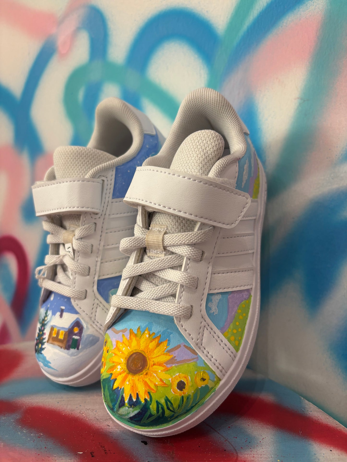 Adidas Hand-Painted