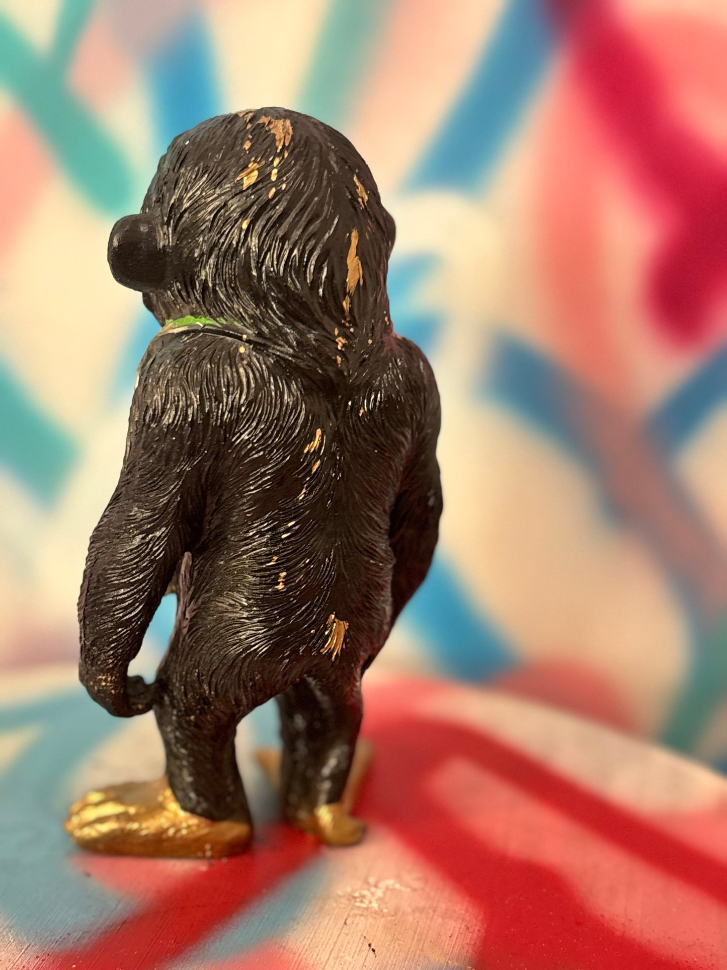 Scimmietta Pop Art “LV” Gold Edition