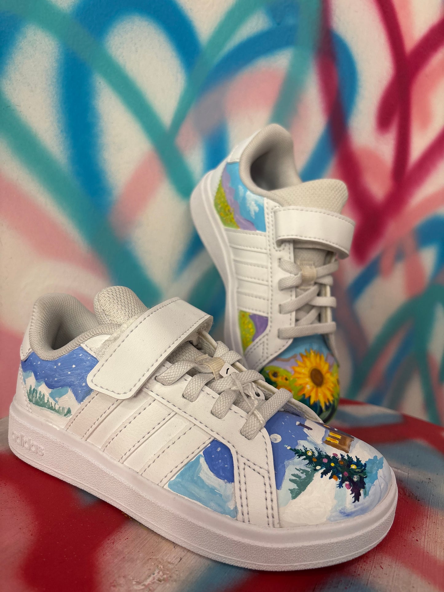Adidas Hand-Painted