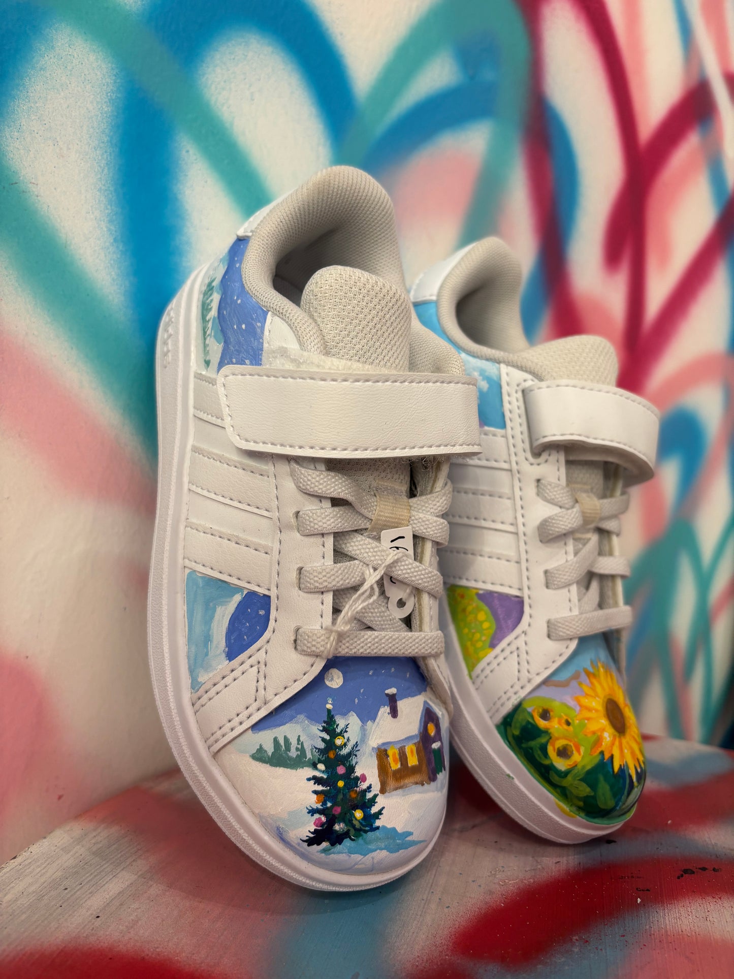 Adidas Hand-Painted