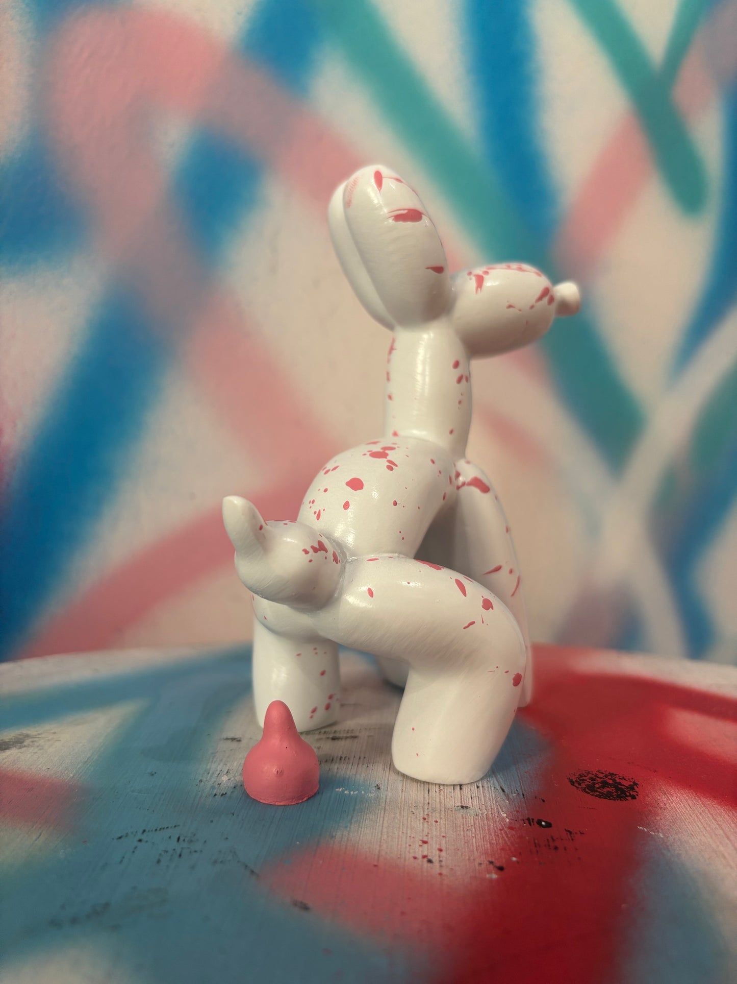Balloon Dog White Blush Edition