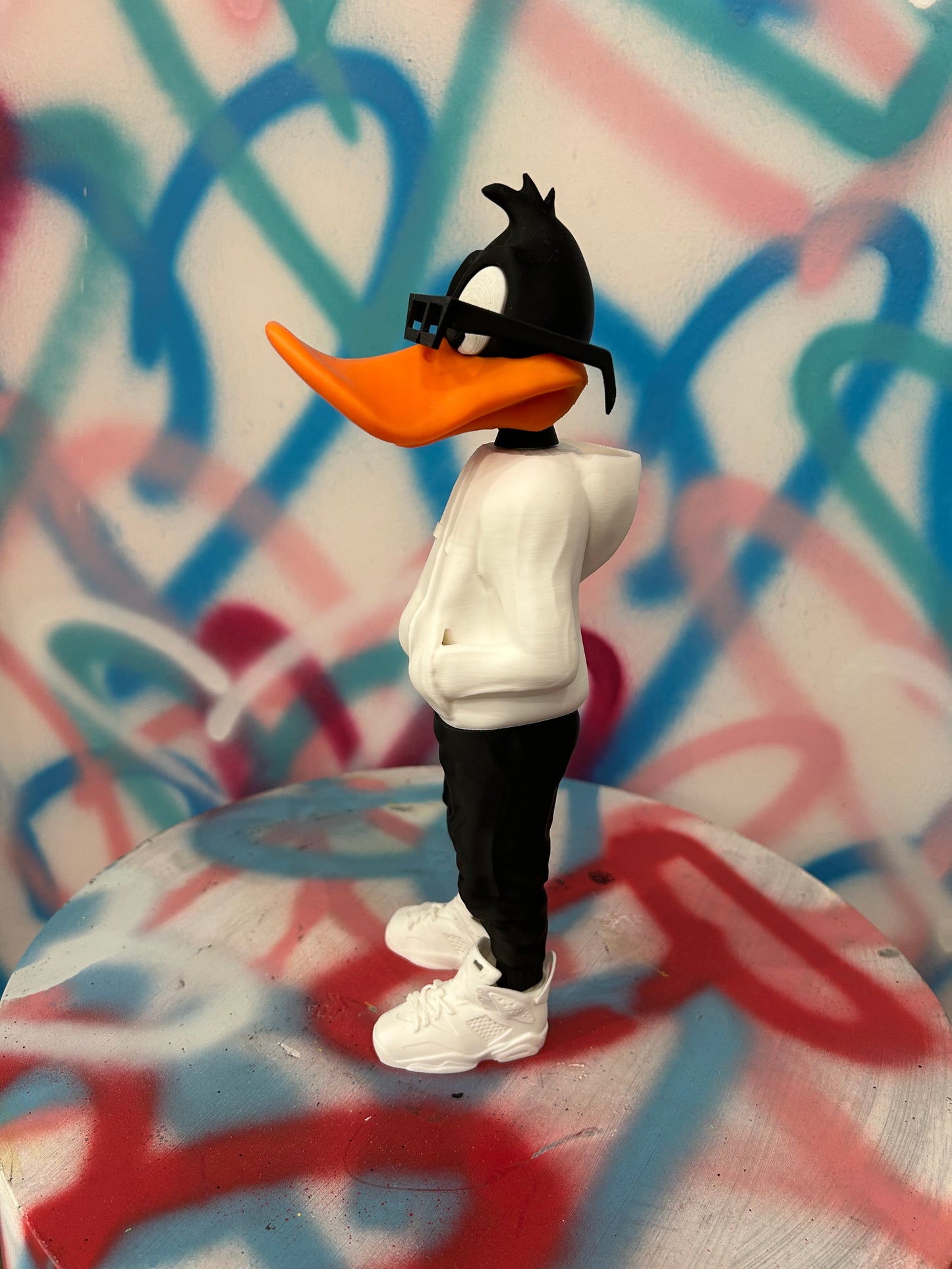 Duffy Duck- 3D Street Art