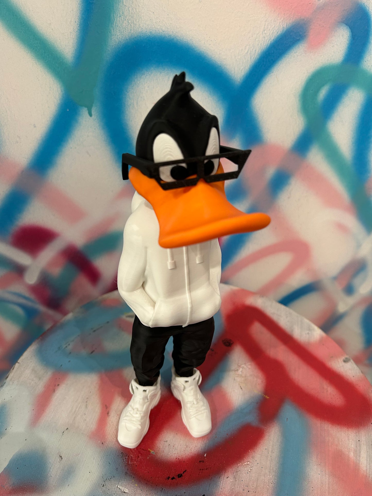 Duffy Duck- 3D Street Art
