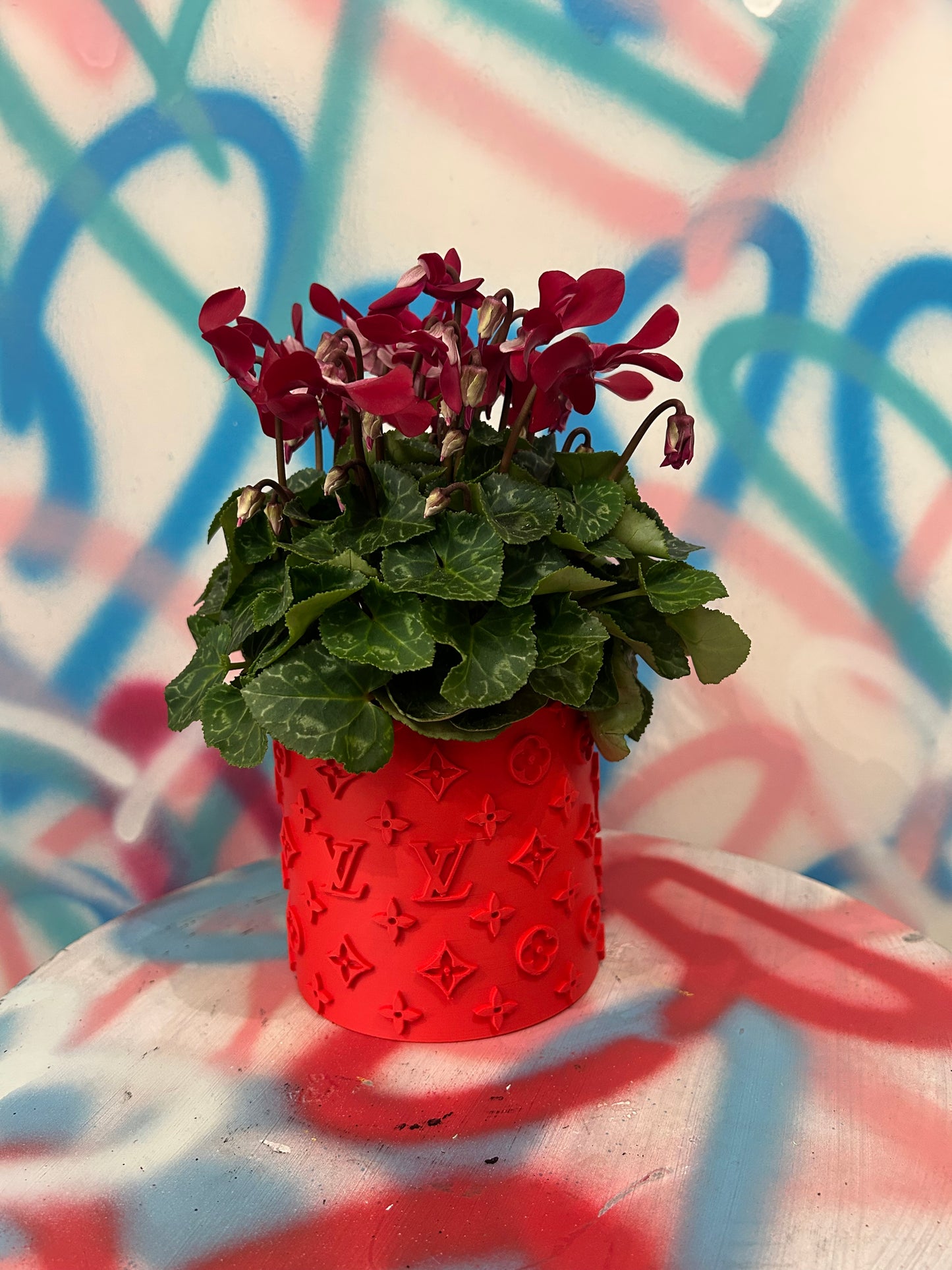 Vaso con rilievo design- 3D