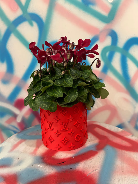 Vaso con rilievo design- 3D