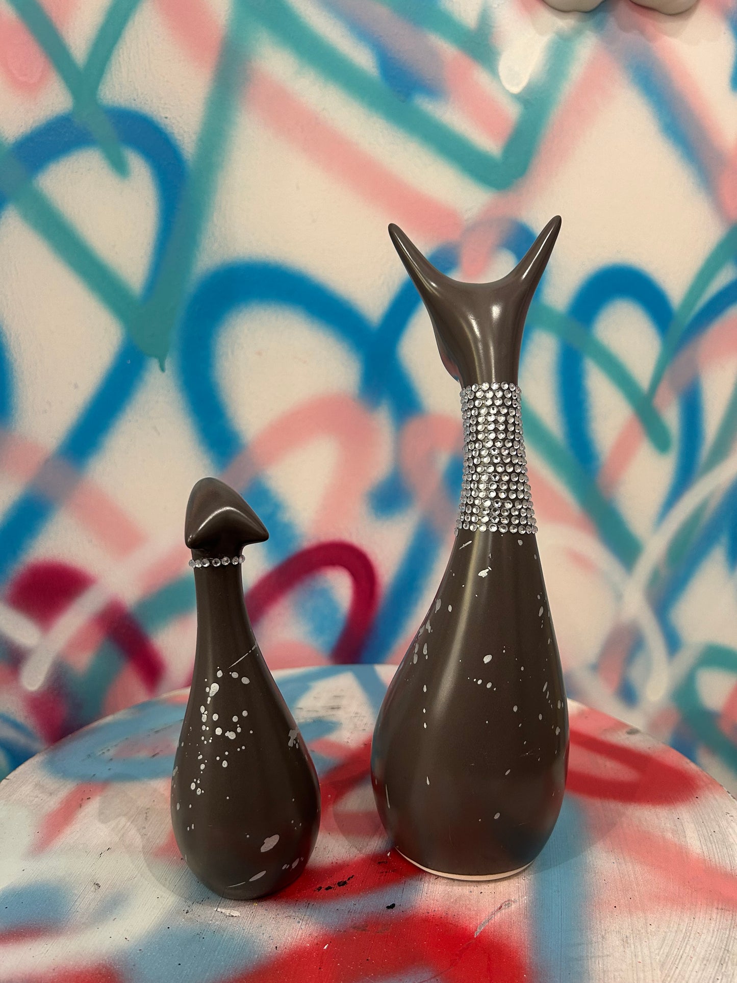 Gatti stilizzati- Arredo di lusso.