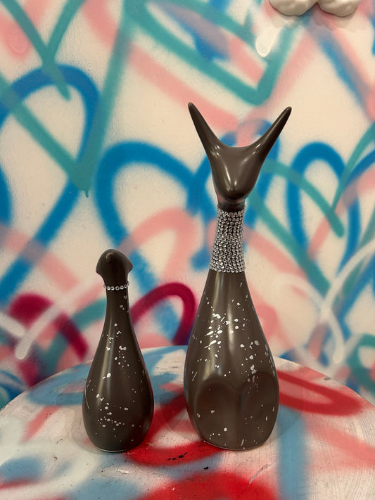 Gatti stilizzati- Arredo di lusso.