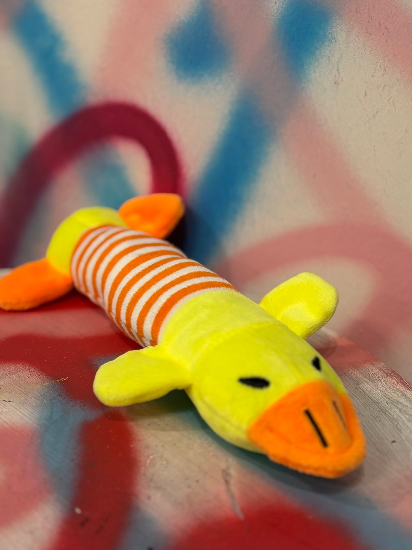 Peluche sonoro BBART- Lungo Anatra