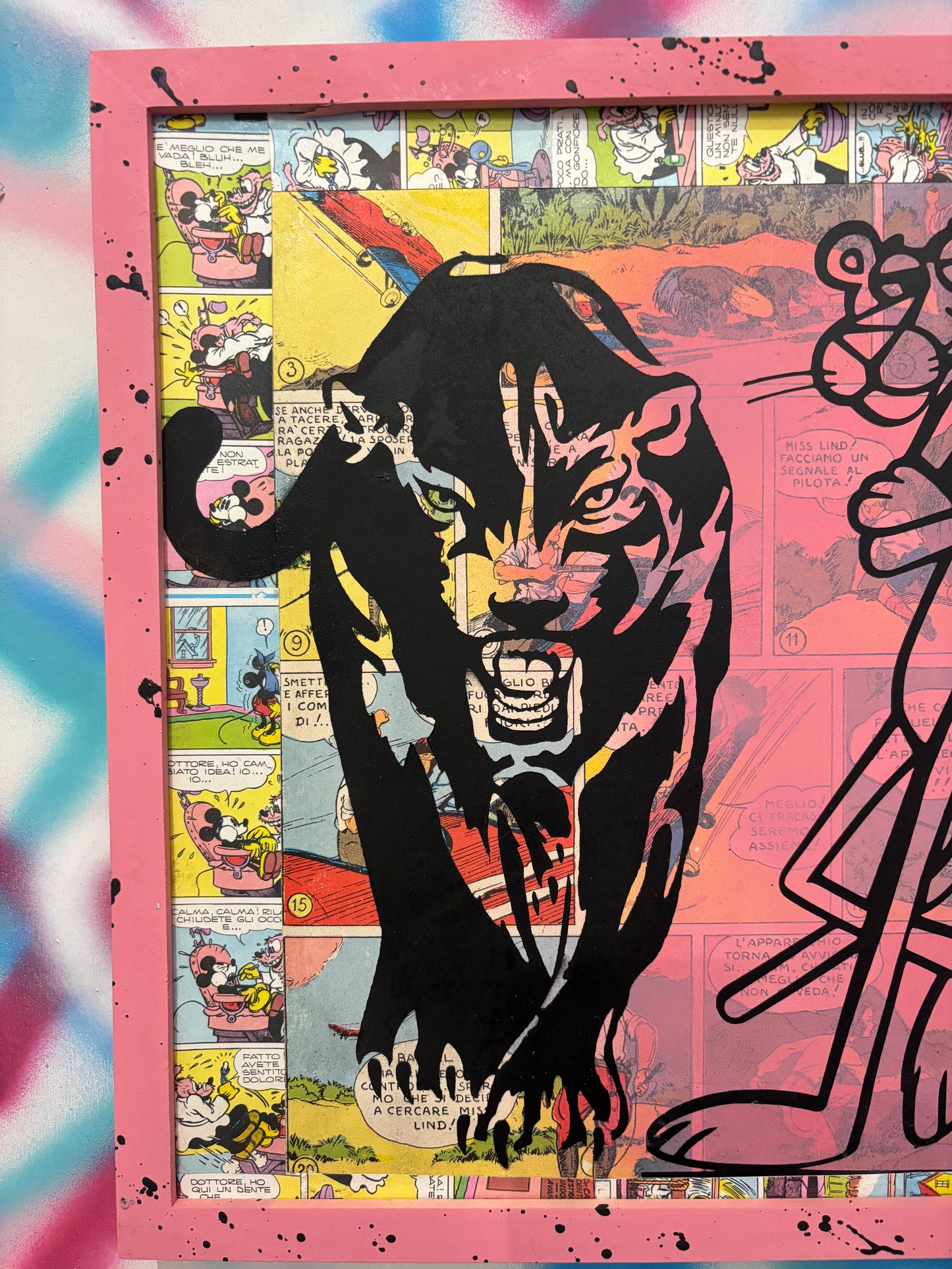 Panther pink comics