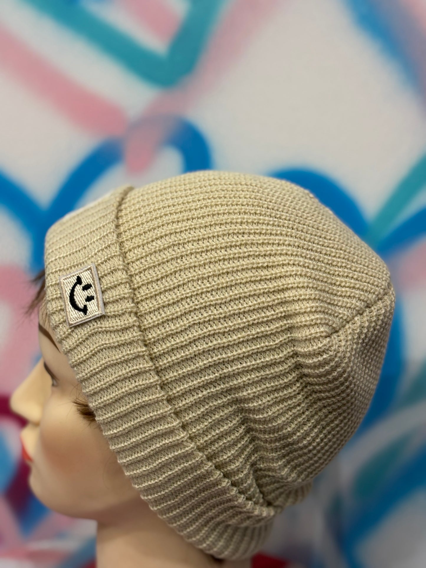 Cappellino Beanie Panna – “Nato per sognare” – Unisex, Pezzo unico