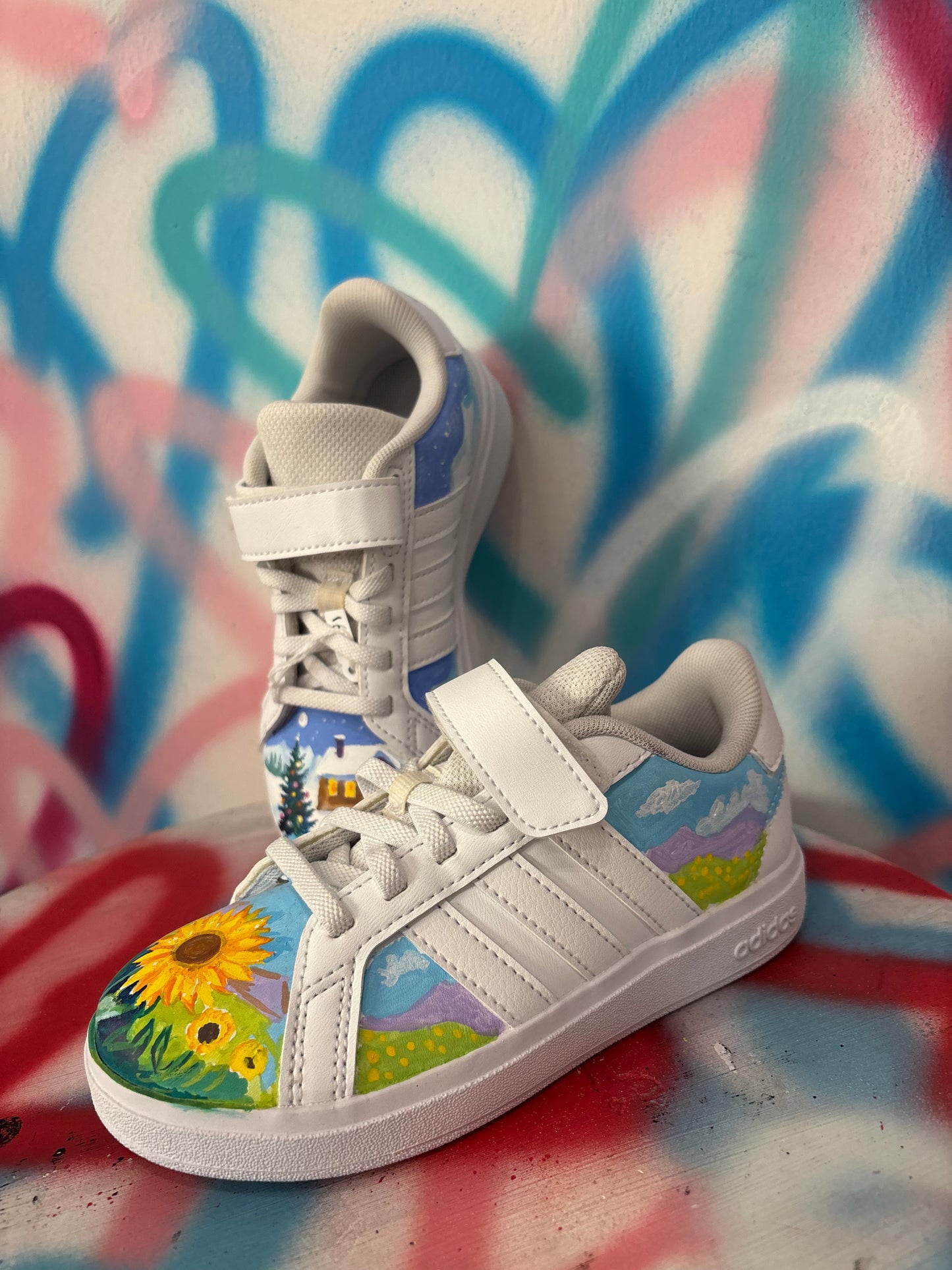Adidas Hand-Painted