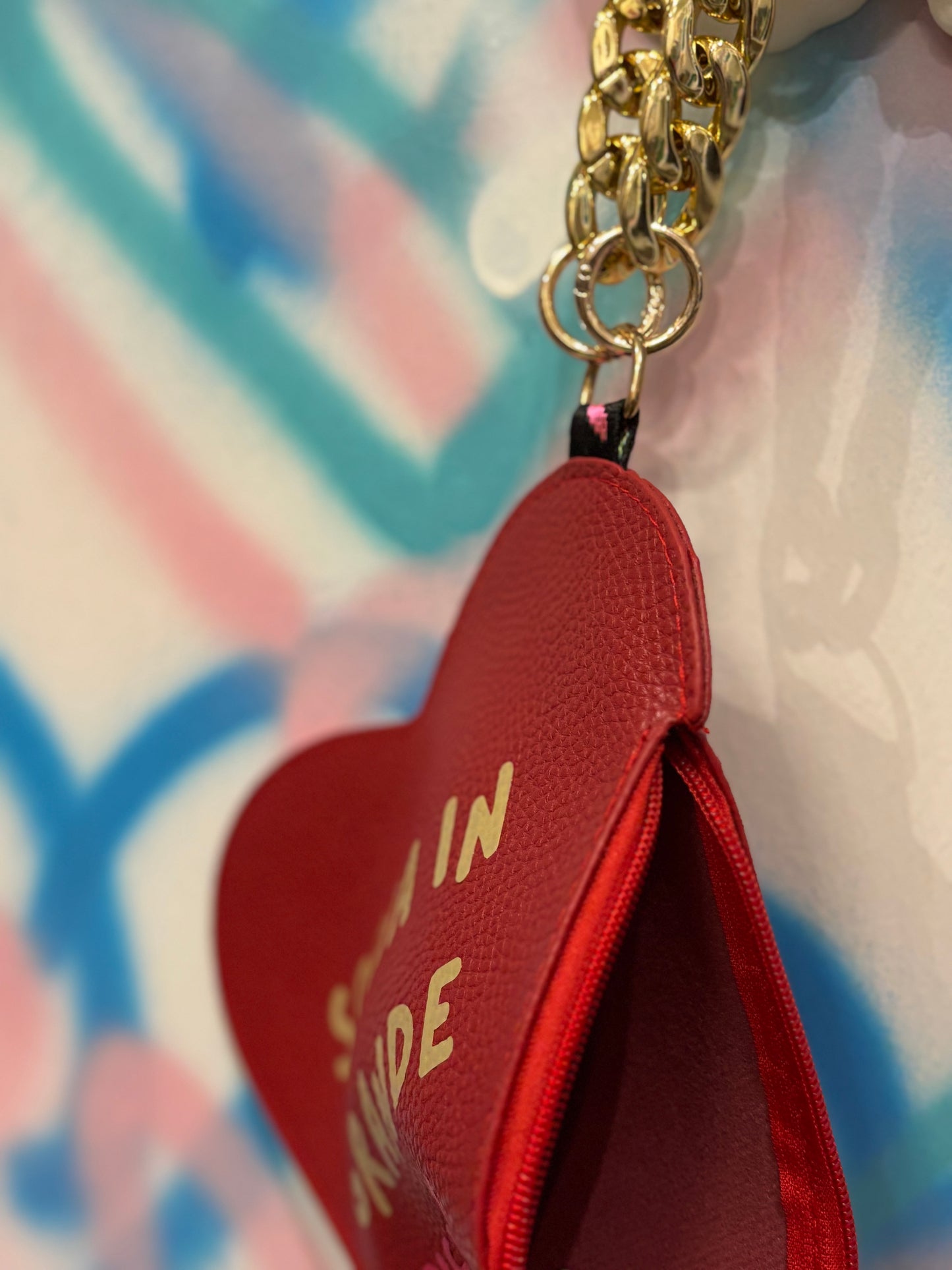 Borsa design- BBART CUORE “Sogna in grande, piccola”