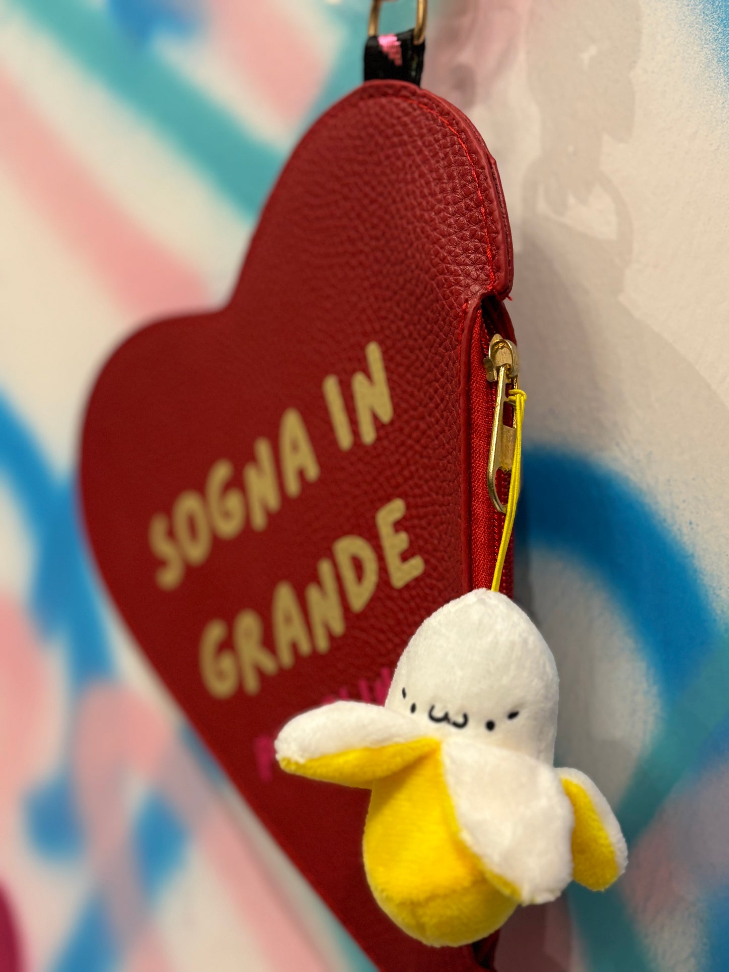 Borsa design- BBART CUORE “Sogna in grande, piccola”