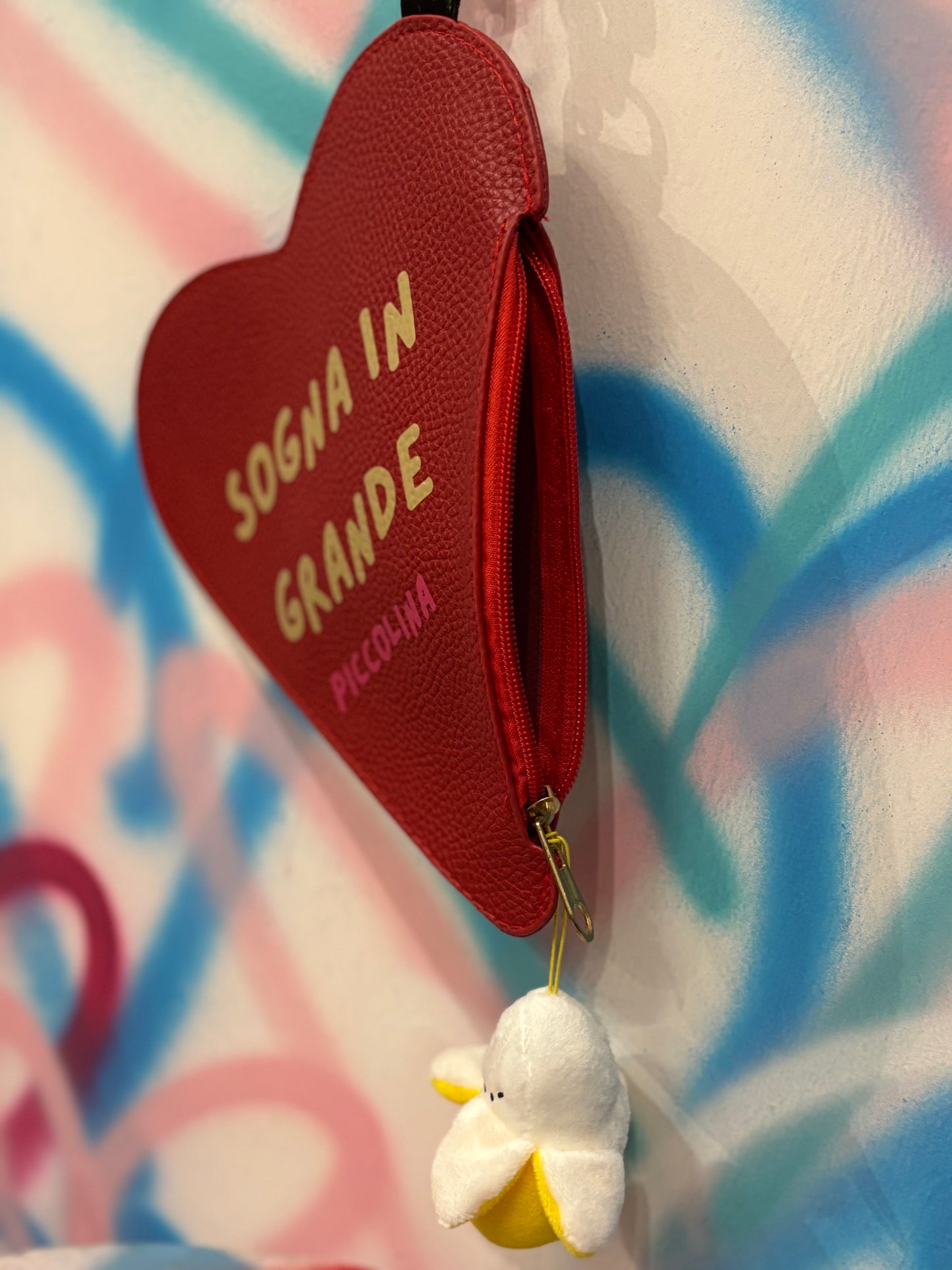 Borsa design- BBART CUORE “Sogna in grande, piccola”