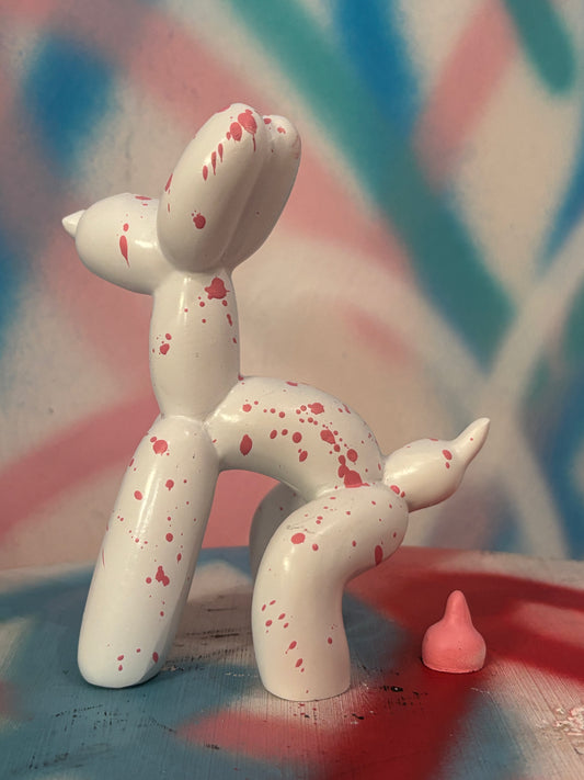 Balloon Dog White Blush Edition