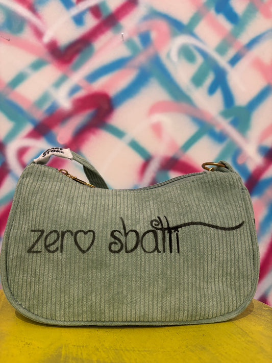 Borsa tracolla "Zero sbatti"
